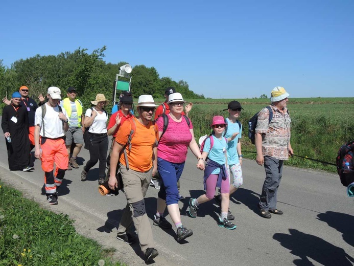 7 grup w drodze do Wieprza - 2. dzień - 2018