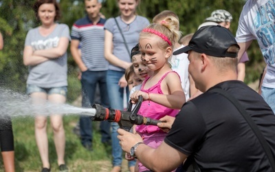 O atrakcje dla dzieci zadbali m.in. strażacy