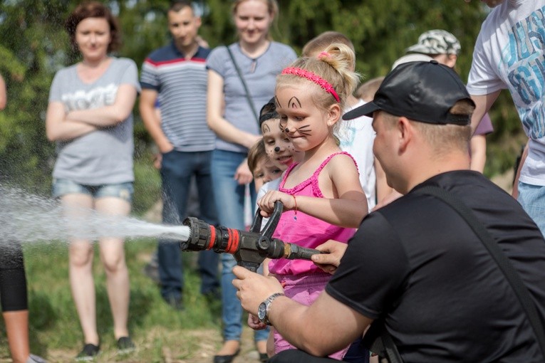 O atrakcje dla dzieci zadbali m.in. strażacy