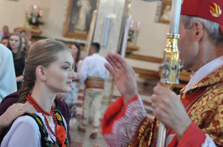 Bierzmowanie w Ochotnicy Górnej