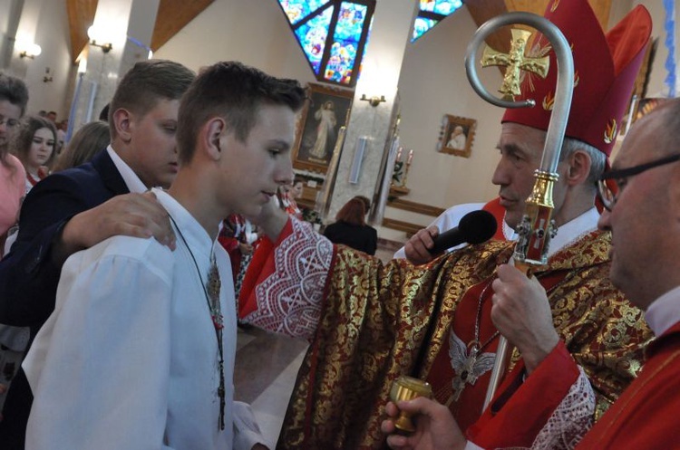 Bierzmowanie w Ochotnicy Górnej