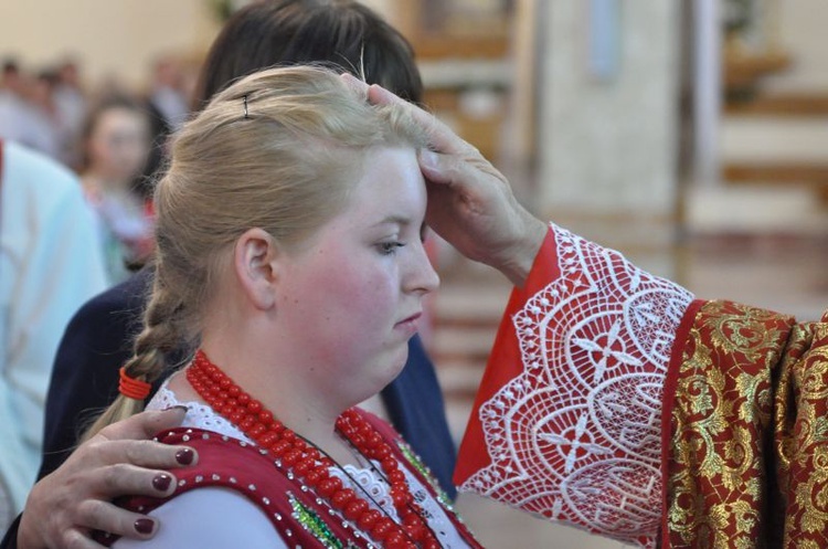 Bierzmowanie w Ochotnicy Górnej