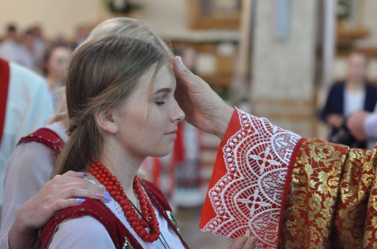 Bierzmowanie w Ochotnicy Górnej