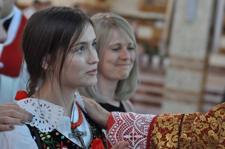 Bierzmowanie w Ochotnicy Górnej