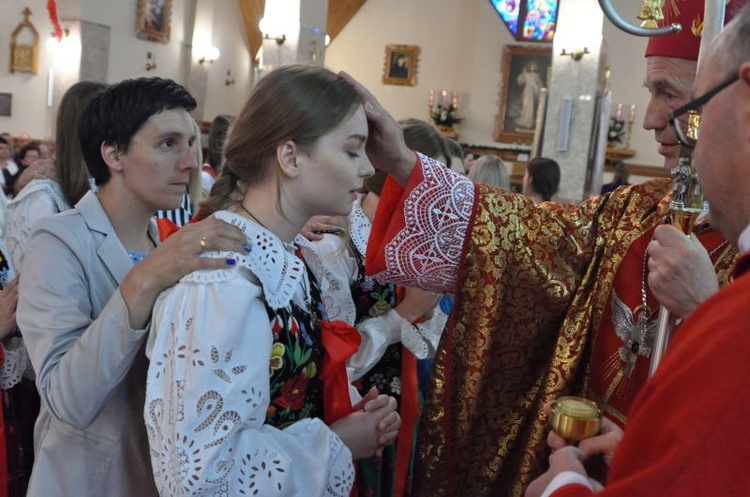 Bierzmowanie w Ochotnicy Górnej