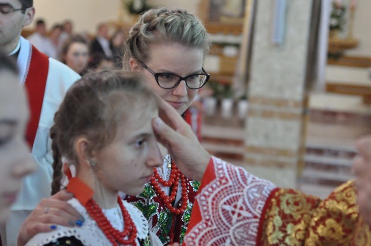 Bierzmowanie w Ochotnicy Górnej