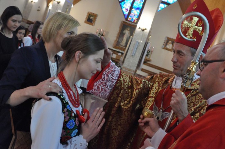 Bierzmowanie w Ochotnicy Górnej