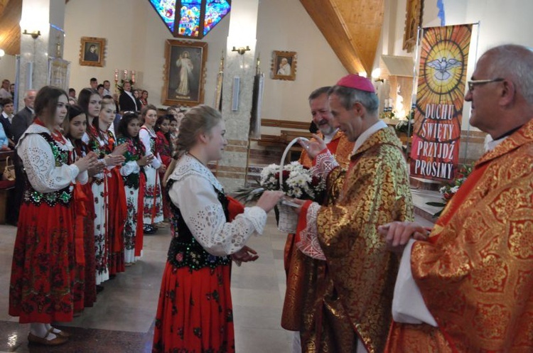 Bierzmowanie w Ochotnicy Górnej