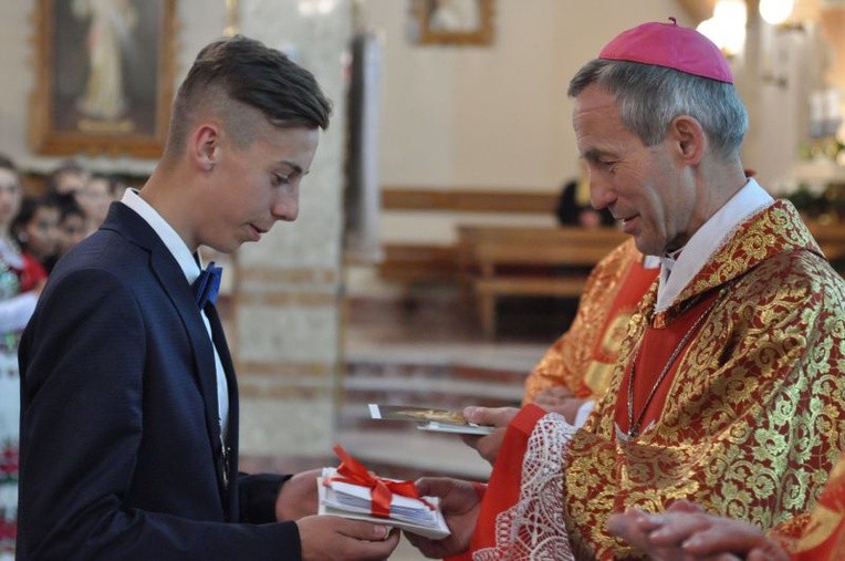 Bierzmowanie w Ochotnicy Górnej