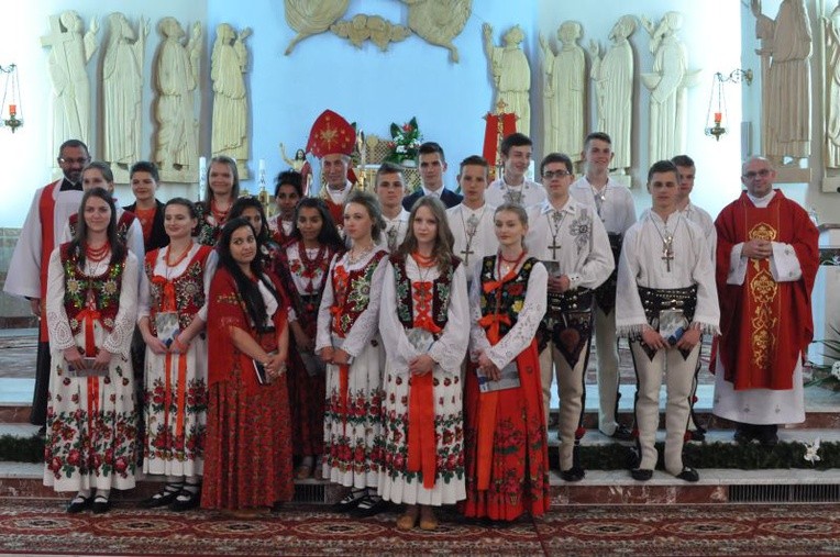 Bierzmowanie w Ochotnicy Górnej