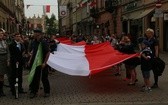 Bicie rekordu długości flagi narodowej Kraków 2018 - cz. 2