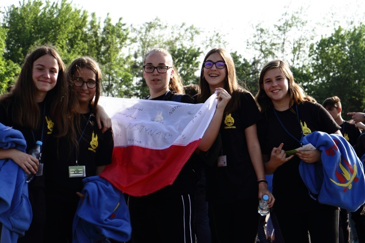 Piknik na zakończenie XXIX Światowych Igrzysk Młodzieży Salezjańskiej w Krakowie