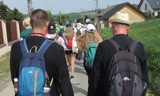 Łagiewniccy pielgrzymi na trasie - 3. dzień - 2018