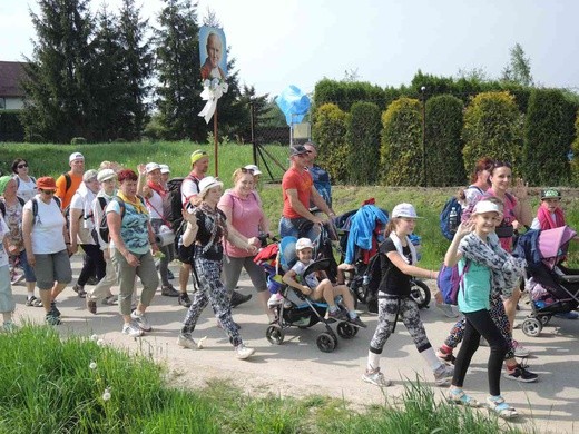 Łagiewniccy pielgrzymi na trasie - 3. dzień - 2018