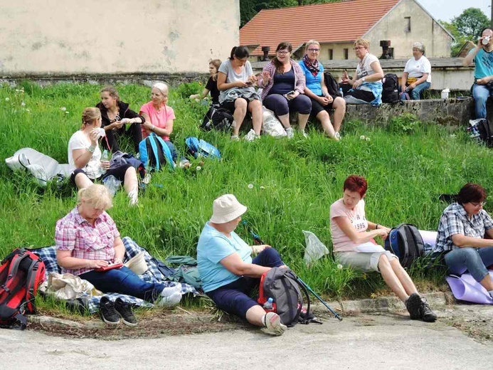 Łagiewniccy pielgrzymi na trasie - 3. dzień - 2018