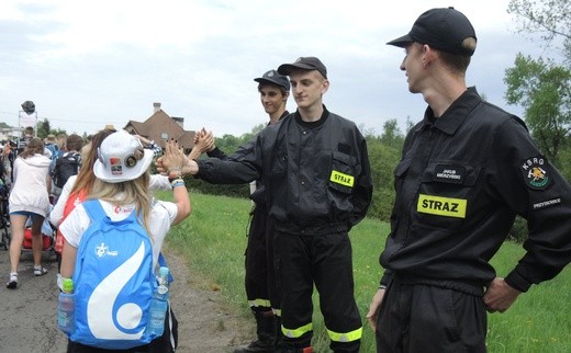 Łagiewniccy pielgrzymi na trasie - 3. dzień - 2018
