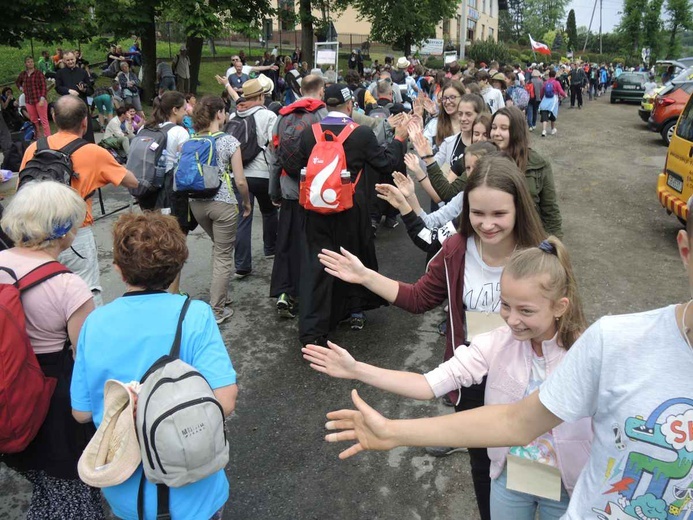 Łagiewniccy pielgrzymi na trasie - 3. dzień - 2018