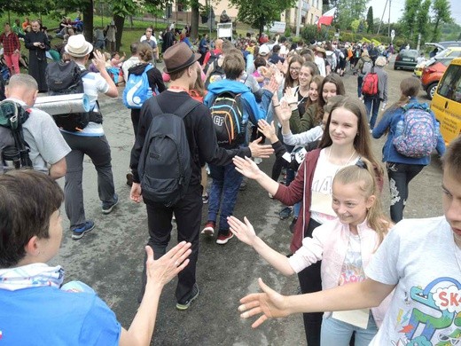 Łagiewniccy pielgrzymi na trasie - 3. dzień - 2018