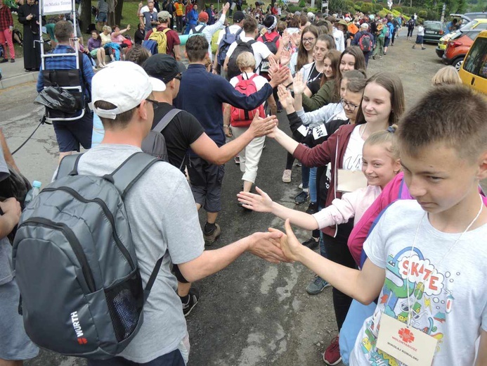 Łagiewniccy pielgrzymi na trasie - 3. dzień - 2018