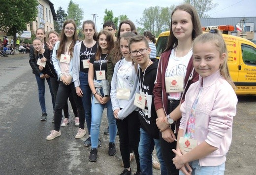 Łagiewniccy pielgrzymi na trasie - 3. dzień - 2018