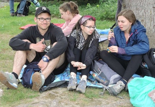 Łagiewniccy pielgrzymi na trasie - 3. dzień - 2018