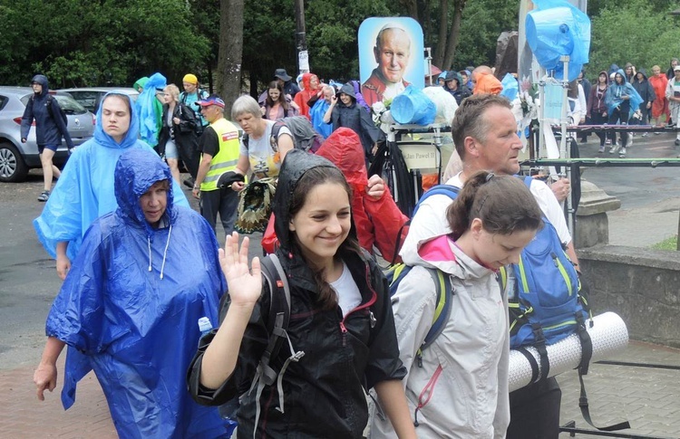 Łagiewniccy pielgrzymi na trasie - 3. dzień - 2018