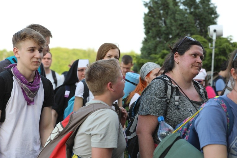 Powitanie grupy św. Matki Teresy w Malcu