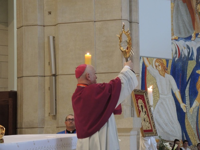 Pielgrzymi łagiewniccy w Centrum św. Jana Pawła II - 2018