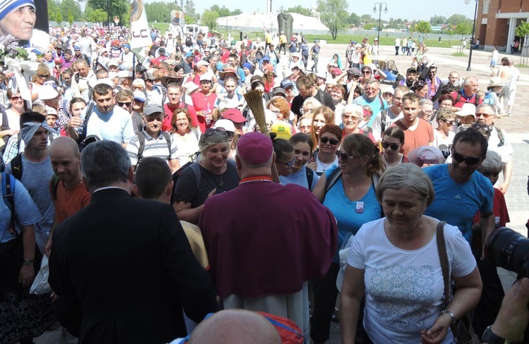 Pielgrzymi łagiewniccy w Centrum św. Jana Pawła II - 2018