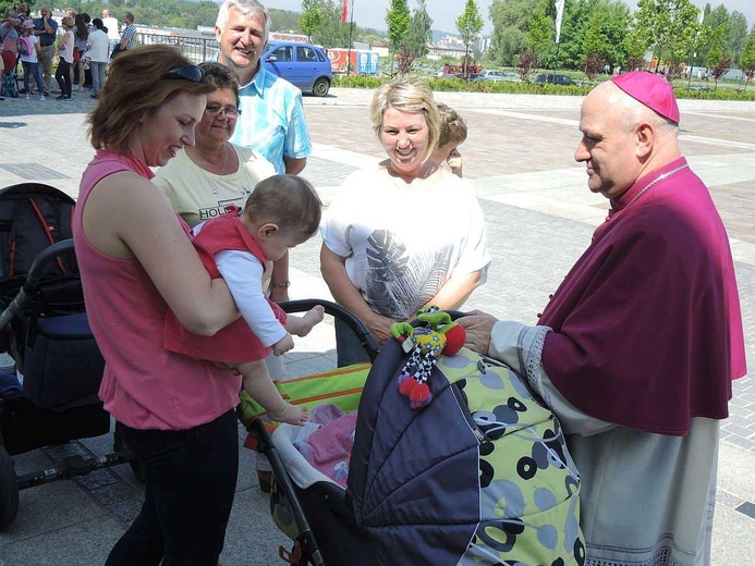 Pielgrzymi łagiewniccy w Centrum św. Jana Pawła II - 2018