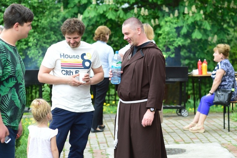 Piknik parafialny u kapucynów