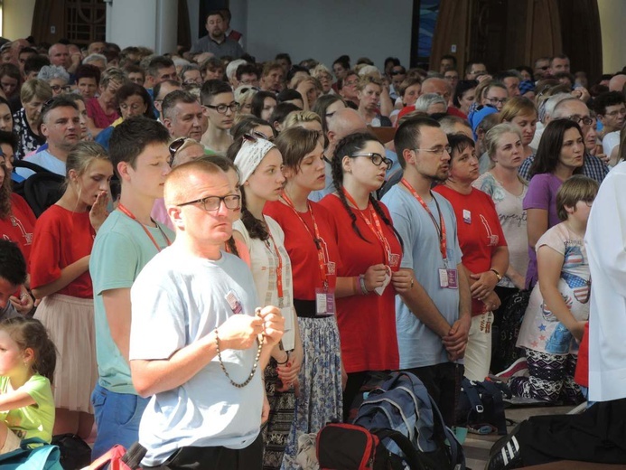 Msza św. pielgrzymów w Łagiewnikach - 2018