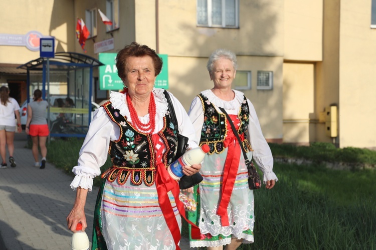 Powitanie pielgrzymów w Wysokiej - 2018