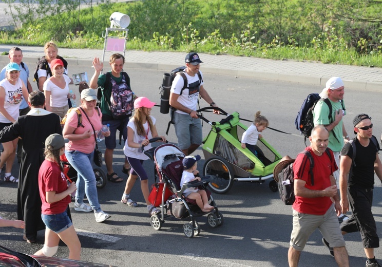 Powitanie pielgrzymów w Wysokiej - 2018