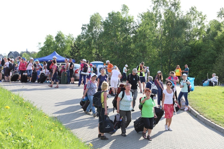 Powitanie pielgrzymów w Wysokiej - 2018