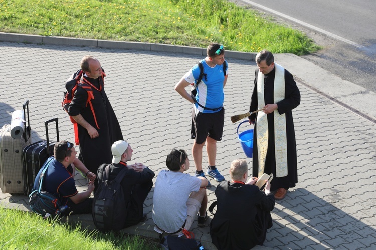 Powitanie pielgrzymów w Wysokiej - 2018