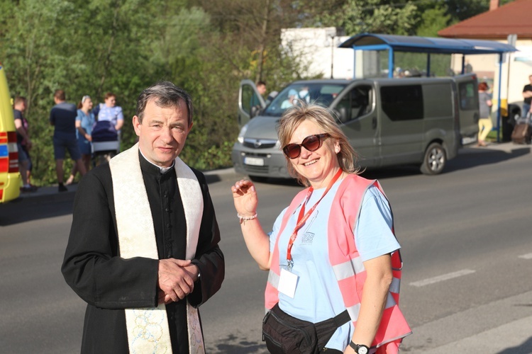 Powitanie pielgrzymów w Wysokiej - 2018