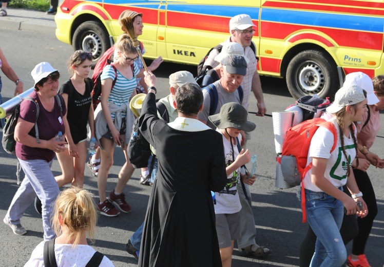 Powitanie pielgrzymów w Wysokiej - 2018