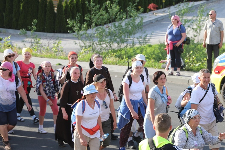 Powitanie pielgrzymów w Wysokiej - 2018