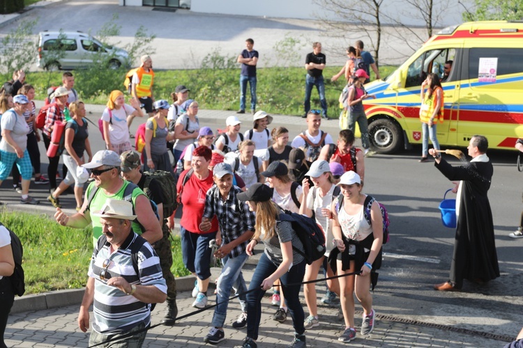 Powitanie pielgrzymów w Wysokiej - 2018