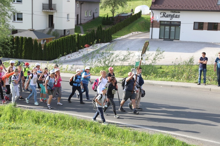 Powitanie pielgrzymów w Wysokiej - 2018