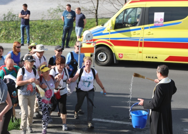 Powitanie pielgrzymów w Wysokiej - 2018