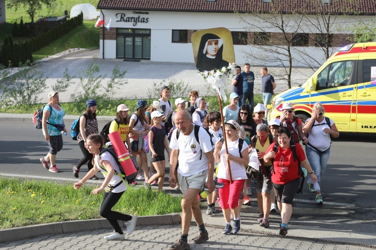 Powitanie pielgrzymów w Wysokiej - 2018