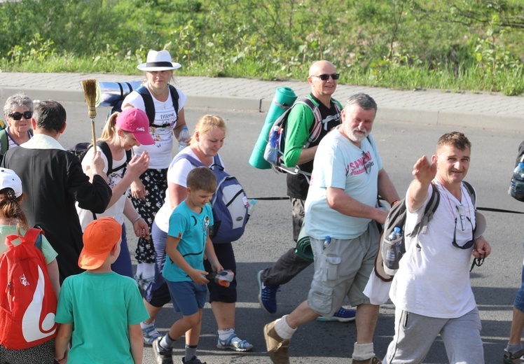 Powitanie pielgrzymów w Wysokiej - 2018