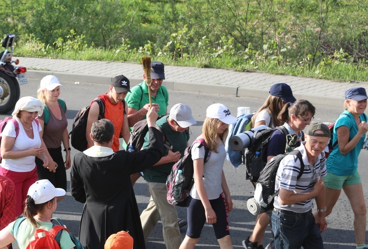 Powitanie pielgrzymów w Wysokiej - 2018