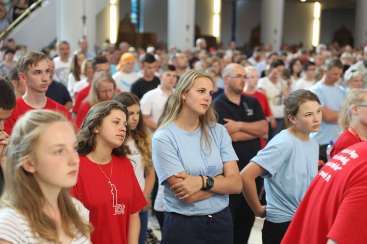 Msza św. na zakończenie pielgrzymki do Łagiewnik - 2018