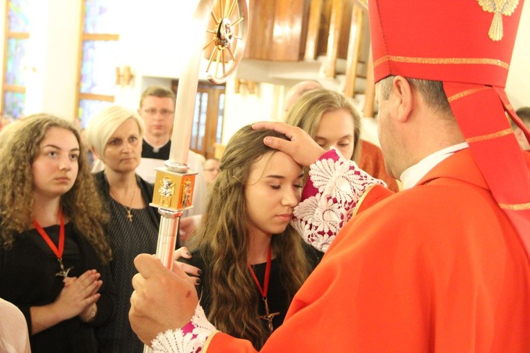 Bierzmowanie w Tęgoborzu