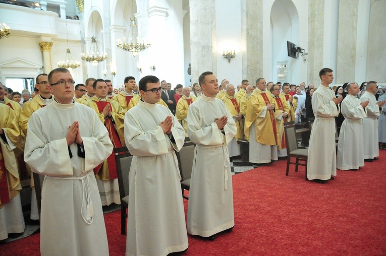 Święcenia diakonatu w bazylice Narodzenia NMP w Chełmie