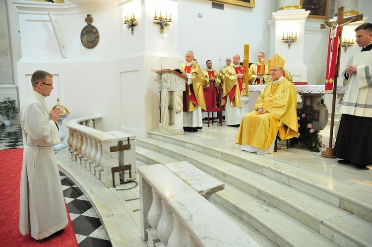 Święcenia diakonatu w bazylice Narodzenia NMP w Chełmie