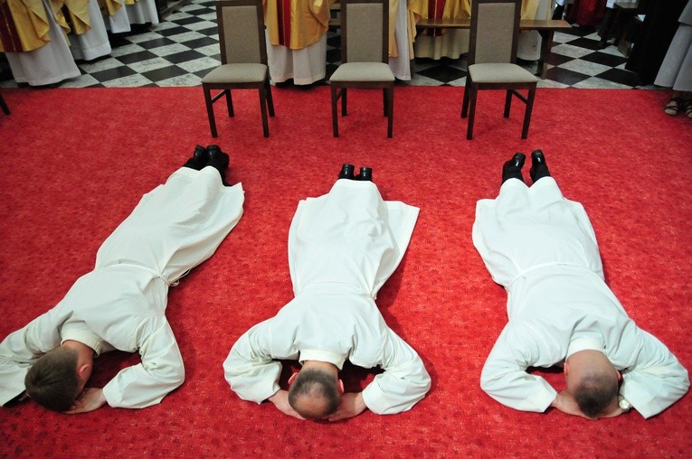 Święcenia diakonatu w bazylice Narodzenia NMP w Chełmie